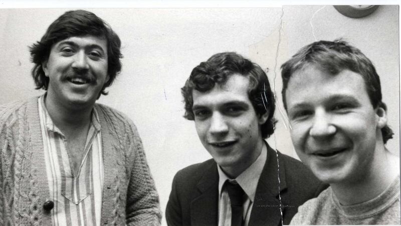1981 winners from left Gerry Stembridge, Sean Moran and David Cooke.