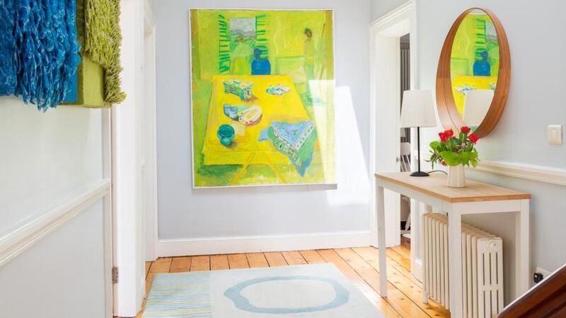 At the top of the white-painted staircase at 54 Kenilworth Square in Rathgar, four bedrooms spur symmetrically off the bright, skylit landing.