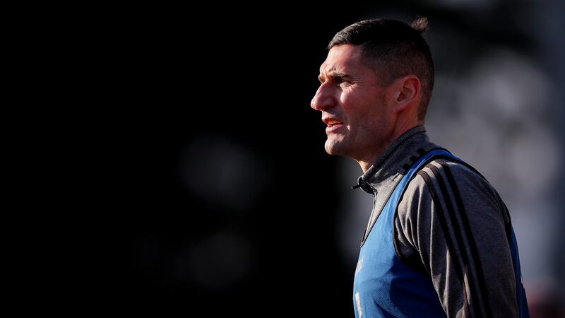 Austin Stacks manager Wayne Quillinan. Photograph: Oisin Keniry/Inpho