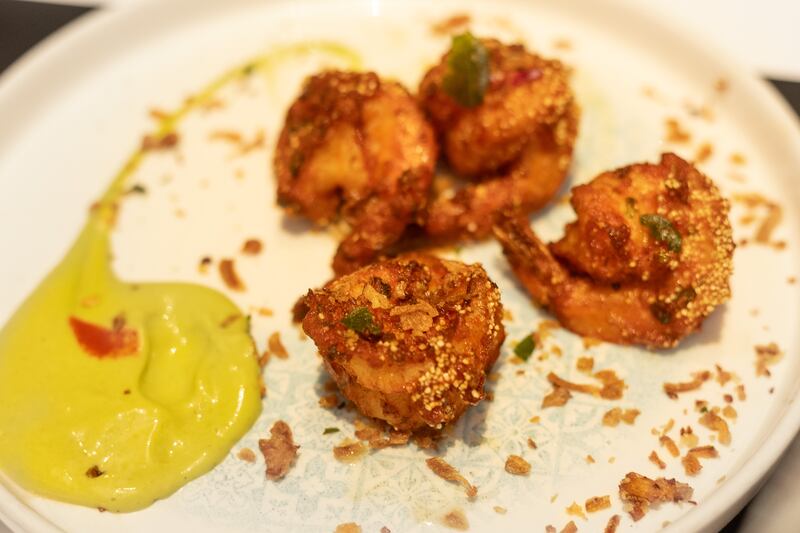 A dish served at the Masala Zone restaurant