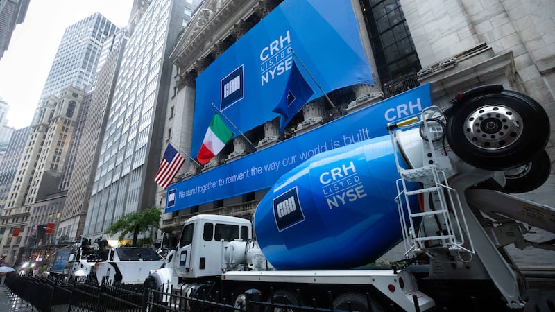 CRH set for S&P 500, but gains may be fleeting
