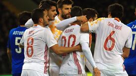 Veteran striker Aritz Aduriz earns Spain a draw against Italians