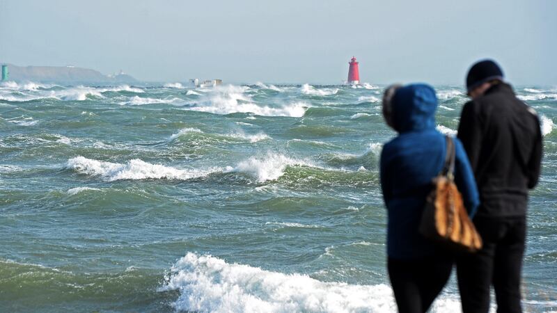 A  status yellow marine gale warnings has been issued on all Irish coastal waters and on the Irish Sea. Photograph: Eric Luke / The Irish Times