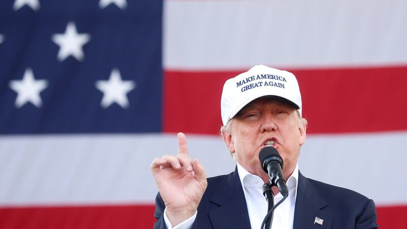 Donald Trump: some analysts  predict that his anti-trade policies would cause a stock market crash and plunge the world into recession. Photograph:  Carlo Allegri/Reuters