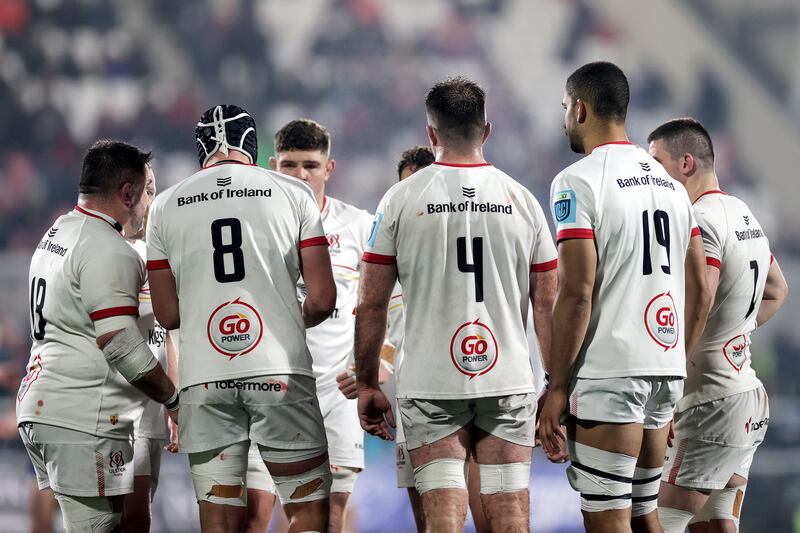 Ulster suffered a surprise defeat to Edinburgh last time out. Photograph: Laszlo Geczo/Inpho