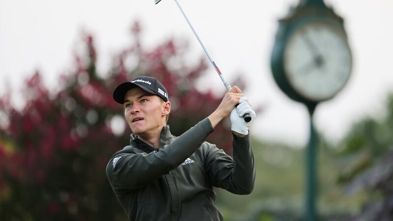 Danis teenager  Rasmus Hojgaard will be competing in his first Major. Photograph: Jamie Squire/Getty Images