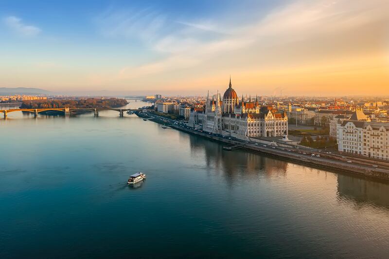 Danube River, Budapest, Hungary