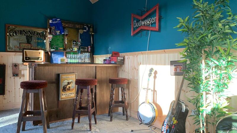 Joe Fallon’s part private shebeen, part lounge.