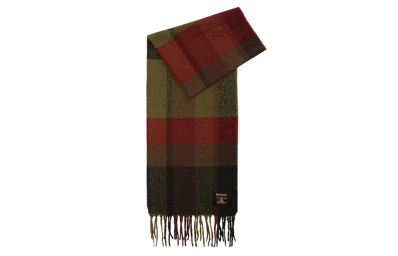 Westerdale check scarf, €44.95, by Barbour at Best Menswear