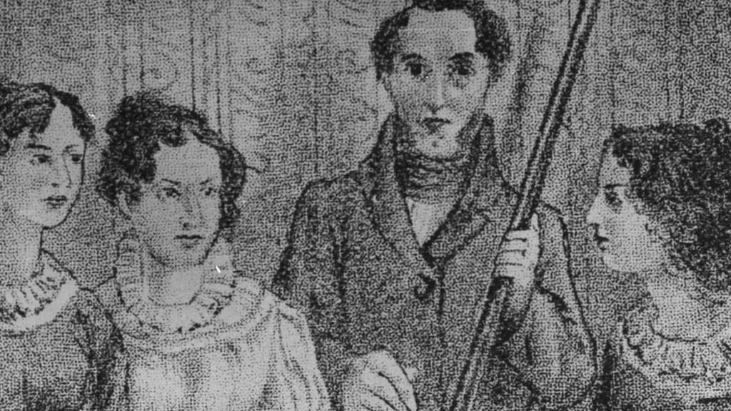 The Brontë siblings in a painting by Branwell, circa 1833. Photograph: Time Life Pictures/Getty Images