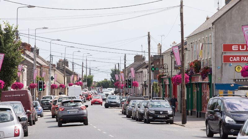 The Main Street in Rush, Co Dublin, is a hive of pubs and restaurants. Photograph: Tom Honan