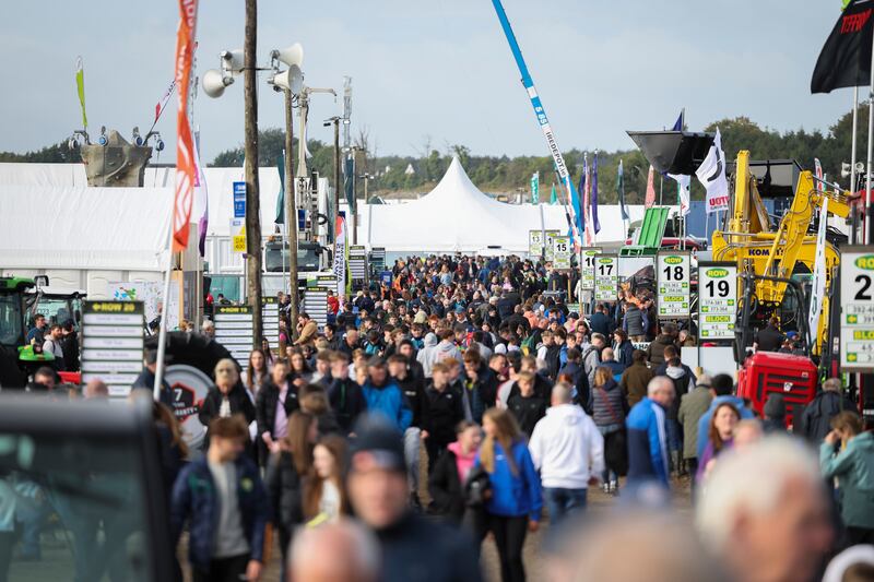 Crowds gathered from early on Tuesday for the three-day event. Photograph: Dan Dennison