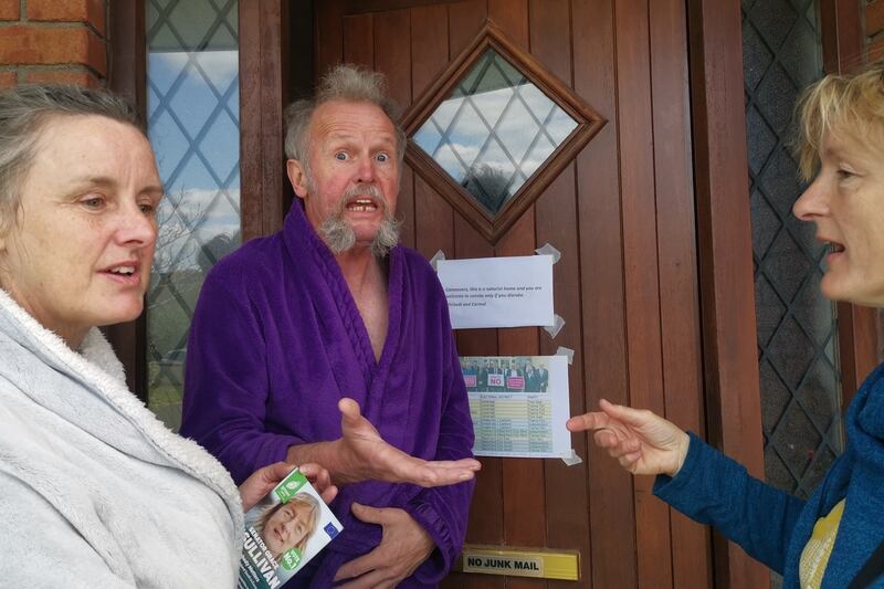 Miriam Lord: Bare necessities as O’Sullivan canvasses door to door