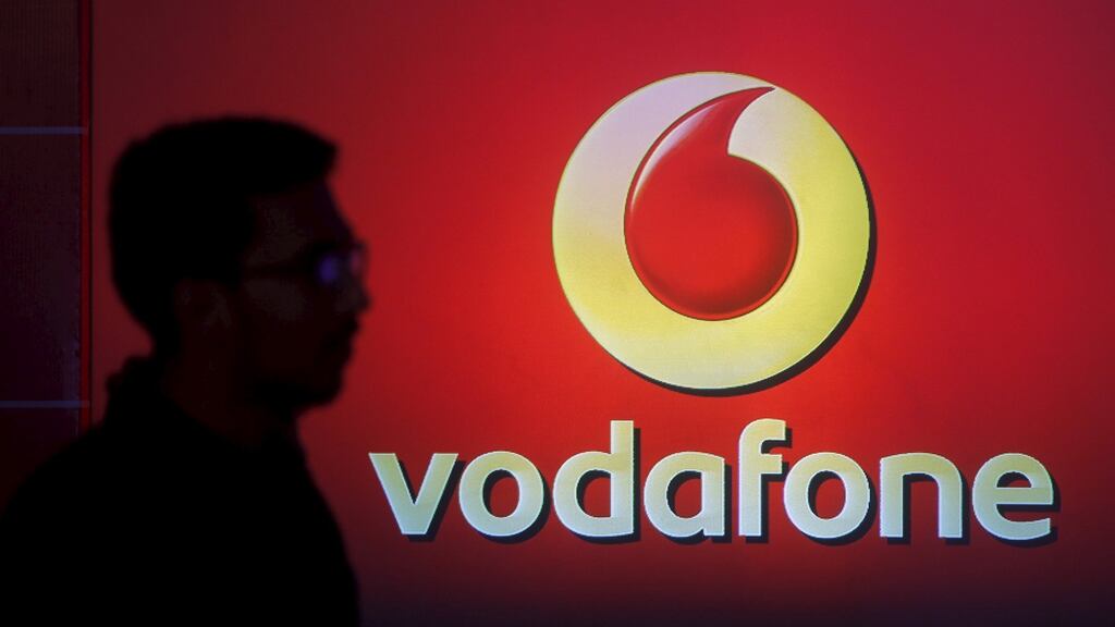 Vodafone says revenue rose in the first half of the year as the group’s investment in 4G paid off. Photograph: Shailesh Andrade/Reuters