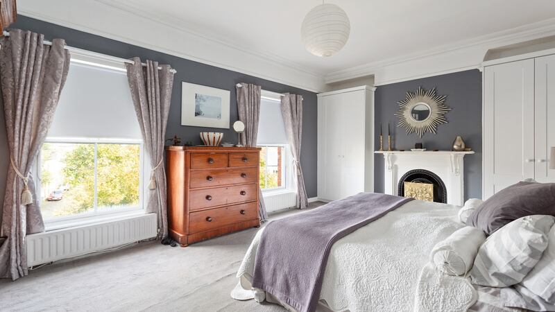 One of the property’s bedrooms