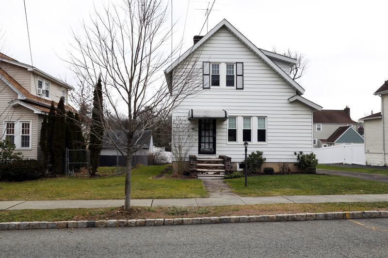 The house in Verona, New Jersey, that served to portray the home of Livia Soprano in the HBO series “The Sopranos”.  Photograph: Andrea Mohin/The New York Times
                      