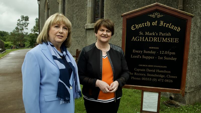 Mary McAleese and Arlene Foster in With God on Our Side