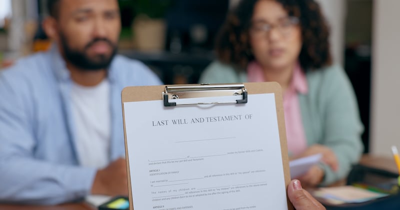 'A lot of people underestimate the importance of having a will and being super clear about what that will means'