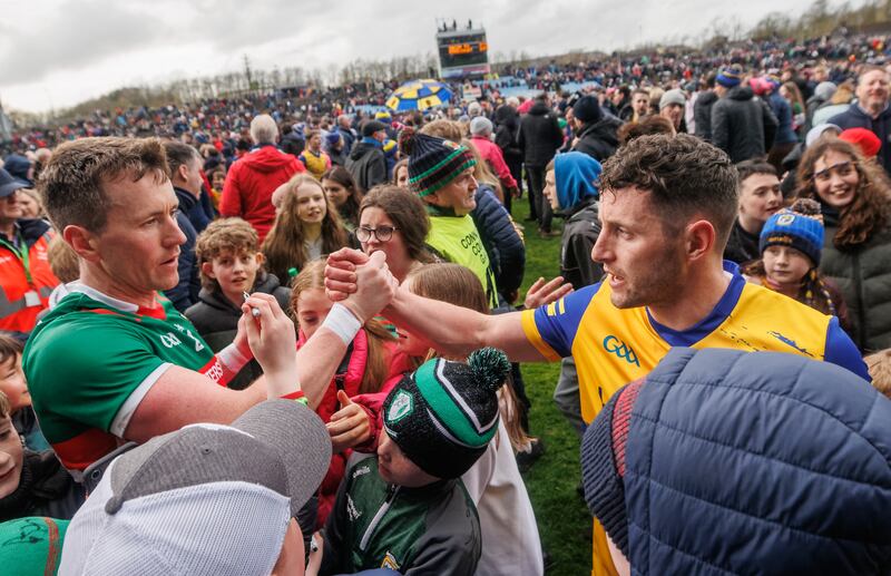 Connacht GAA Senior Football Championship Quarter-Final, Hastings MacHale Park, Castlebar, Mayo:  Cillian O'Connor and Ciaráin Murtagh of Roscommon after the game. Photograph: Inpho