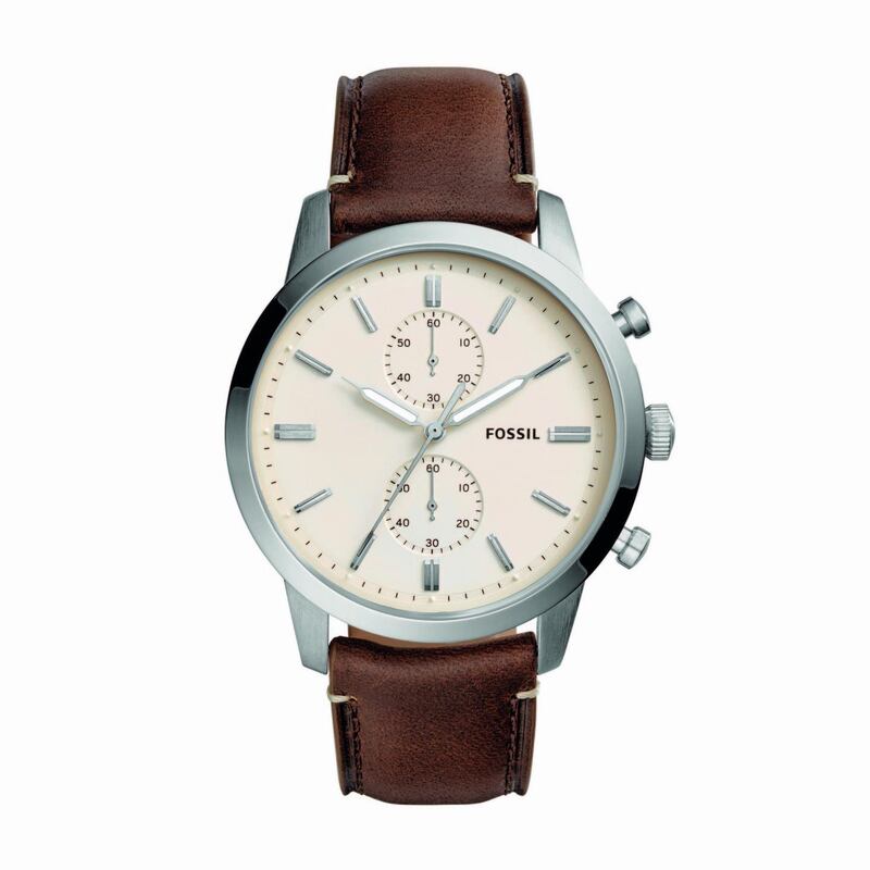 Fossil watch, €159, Arnotts.