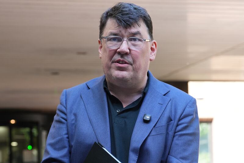 Graham Linehan aired his views on Israel. Photograph: Lucy North/PA Wire