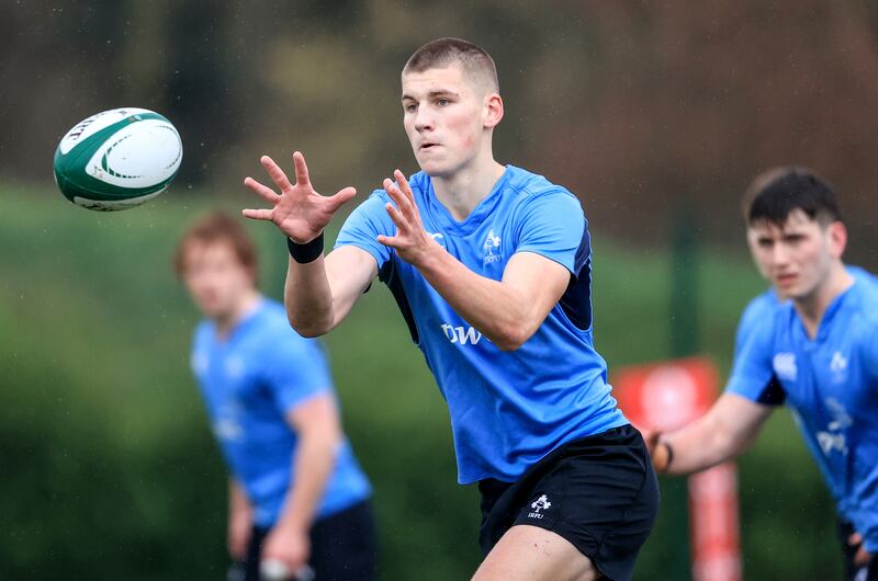Sam Prendergast will get plenty of exposure for Leinster during the World Cup. Photograph: Dan Sheridan/Inpho