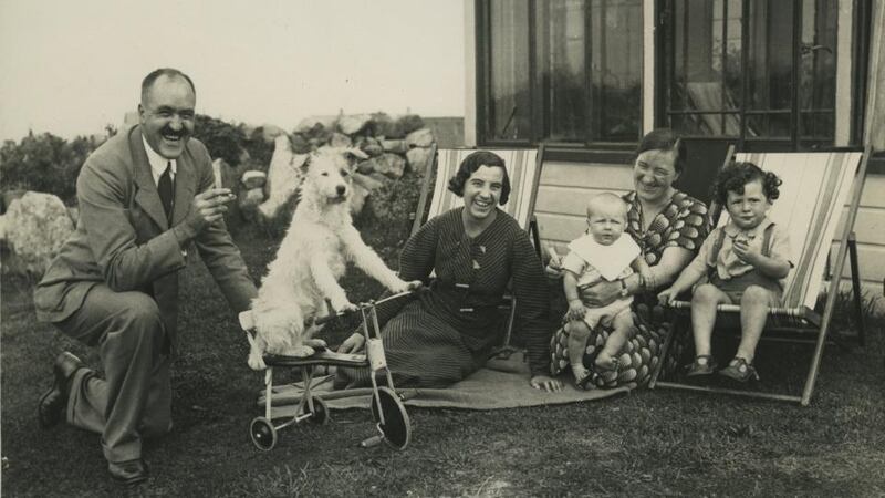 Frank Aiken with his family
