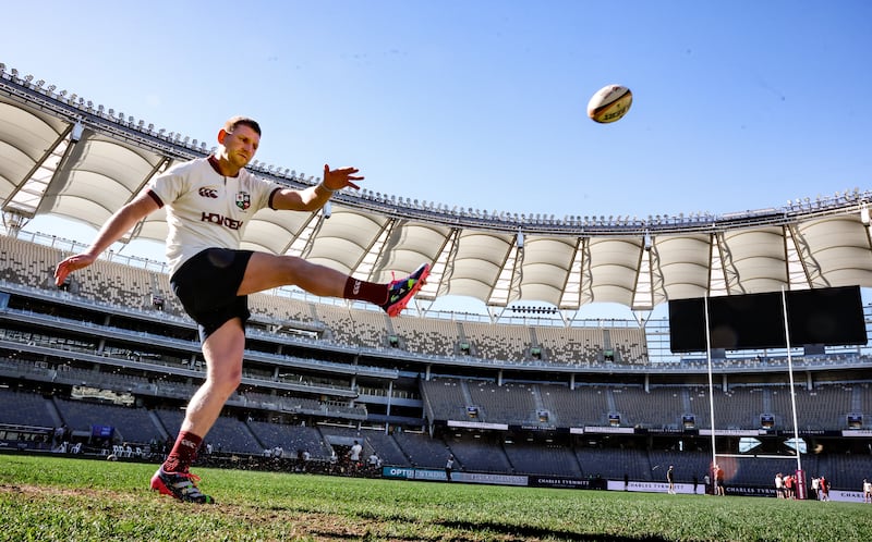 Finn Russell will be expected to provide something unpredictable for the Lions against Western Force. Photograph: Billy Stickland/Inpho