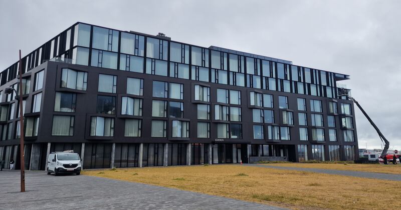 The Reykjavík Edition hotel where an Irish-based French father and daughter were killed last weekend. Photograph: Karen McHugh