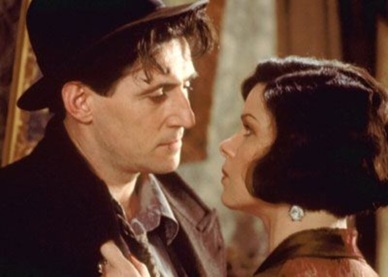 Gabriel Byrne and Marcia Gay Harden in  ‘Miller’s Crossing’.