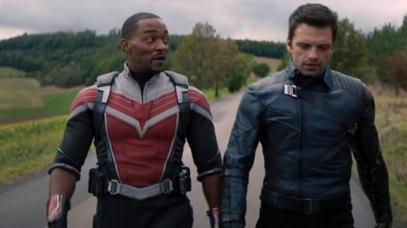 The Falcon and the Winter Soldier. Photograph: Marvel