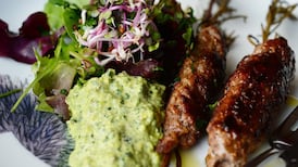 Lamb skewers