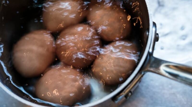 Boiling eggs - Not as easy as it looks ... Photograph: Tetra Images/Getty Images/Tetra images RF
