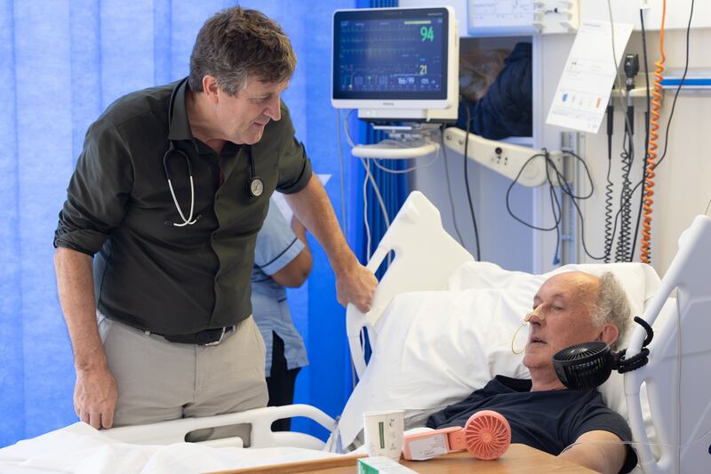 Prof Rónán Collins and Shay Sargent.