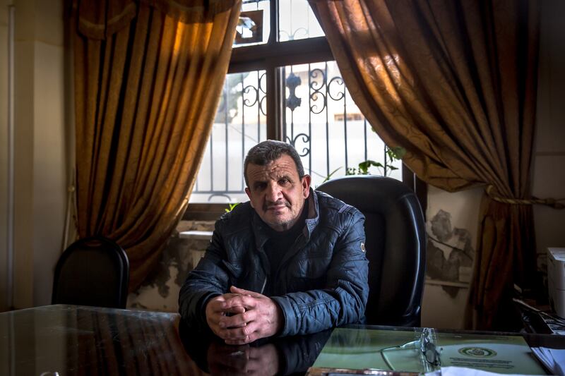 Mohammed Rahal, the deputy director of agricultural administration in Quneitra governorate. Photograph: Sally Hayden