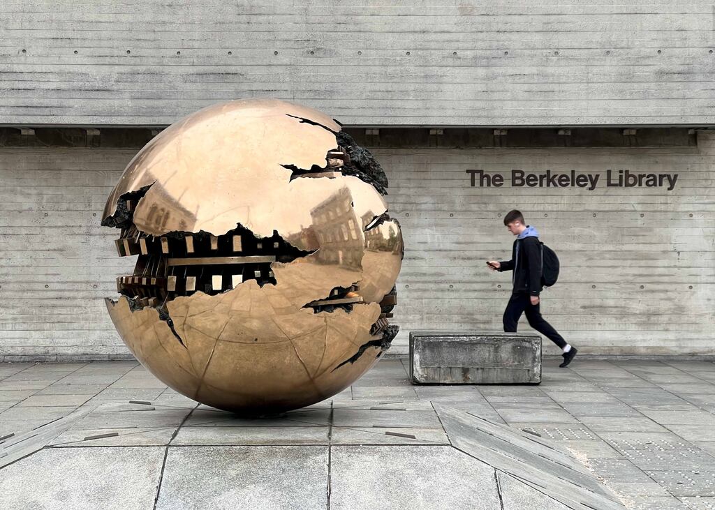 Internal university records show the painstaking efforts undertaken by Trinity’s advisory group to manage competing sensitivities surrounding the controversial name-changing of the library. Photograph: Sasko Lazarov/RollingNews.ie