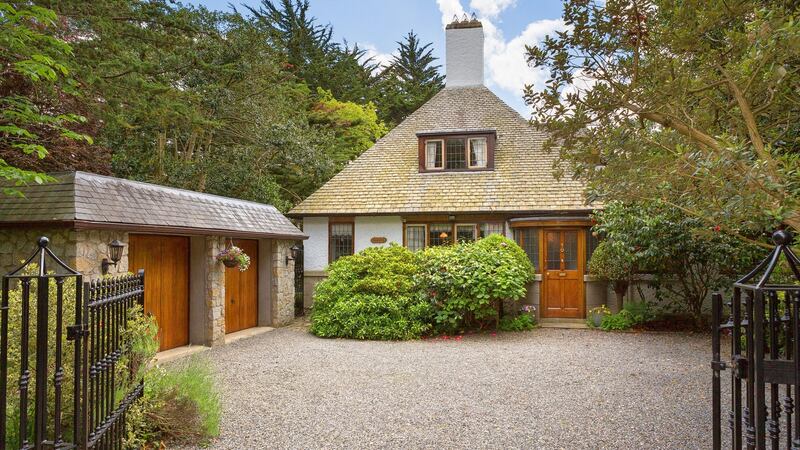 Rusheen is a 329sq m (3,433sq ft) lodge on Foxrock’s Westminster Road.