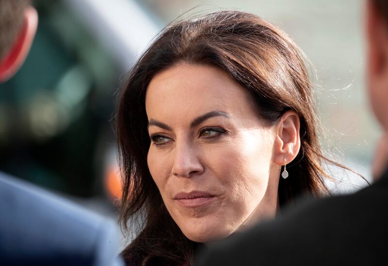 Minister of State for Finance Jennifer Carroll MacNeill was in Dubai to attend a finance ministers’ meeting. 