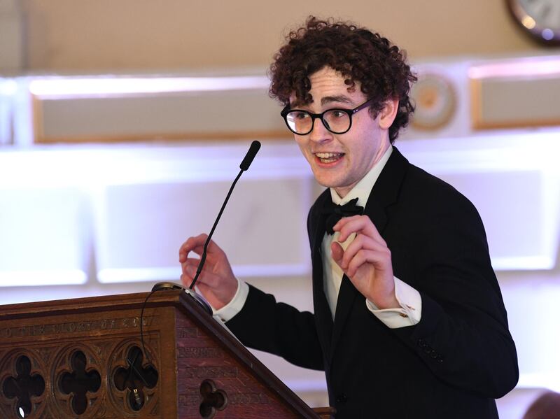 Harry Hogan of TCD Phil. Photograph: Bryan Meade