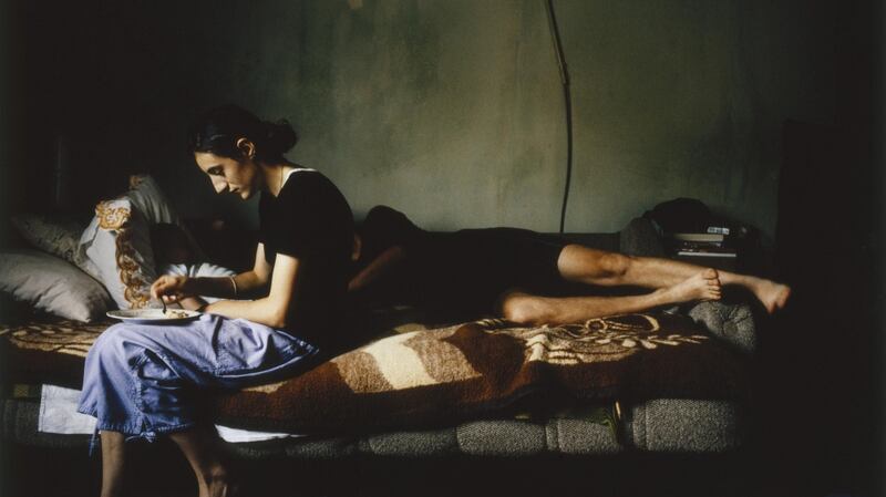 Slavica feeding her baby son Nikola, while her husband Nebojsa sleeps by Ivor Pickett won the English National Portrait Gallery’s Photographic Portrait Prize in 2007