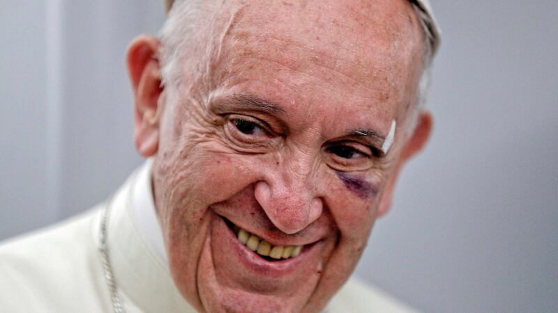 Pope Francis:  Well worth €20 million? Photograph: Andrew Medichini/Reuters