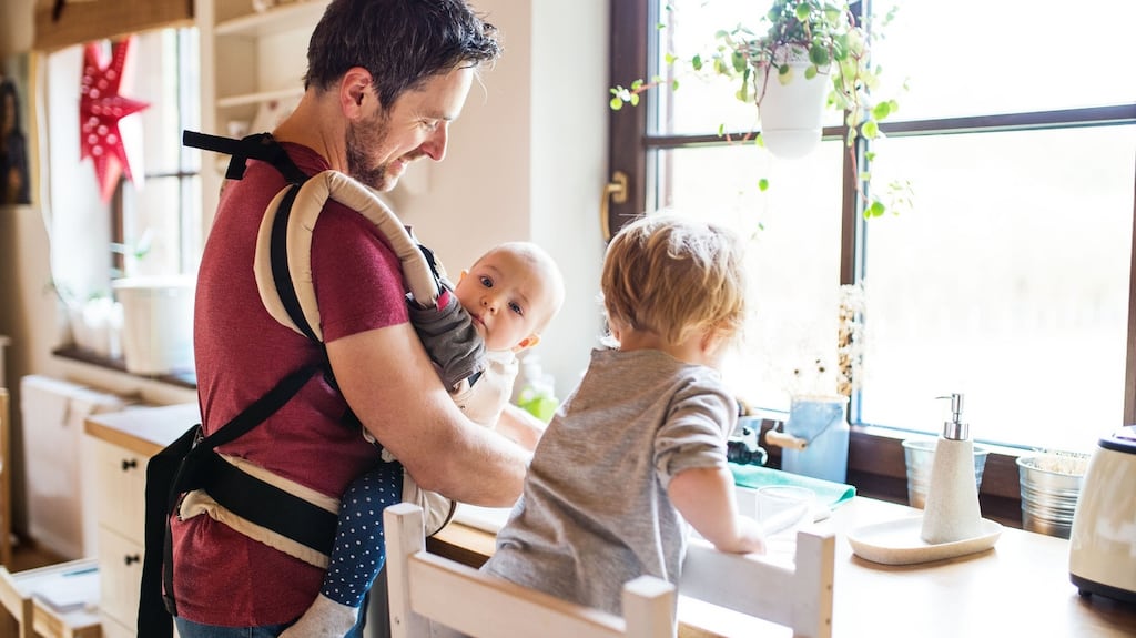 Shared parental leave is helping to ensure issues relating to childcare are not restricted to women. Photograph: iStock