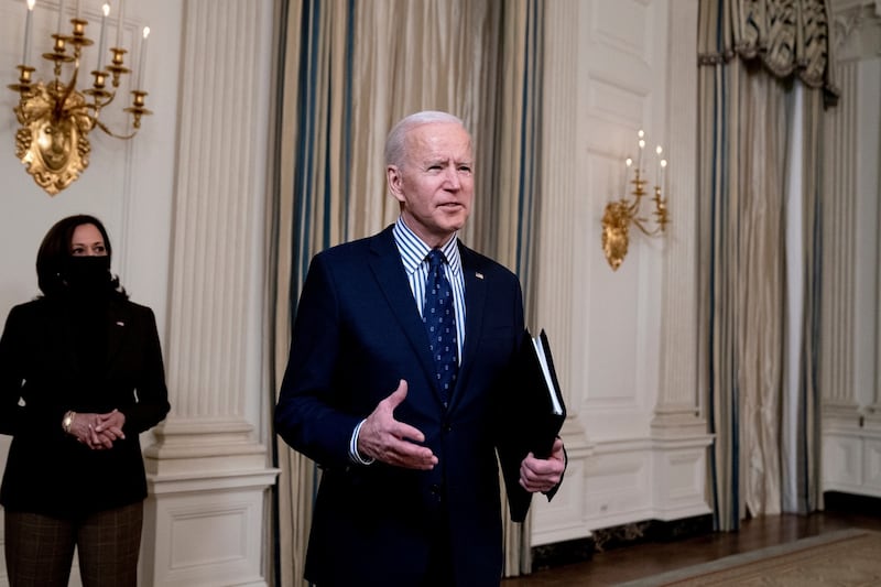 Biden on brink of passing historic $1.9tn boost to US economy