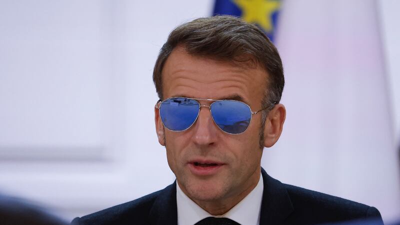Read the text message between Macron and Trump about Greenland standoff