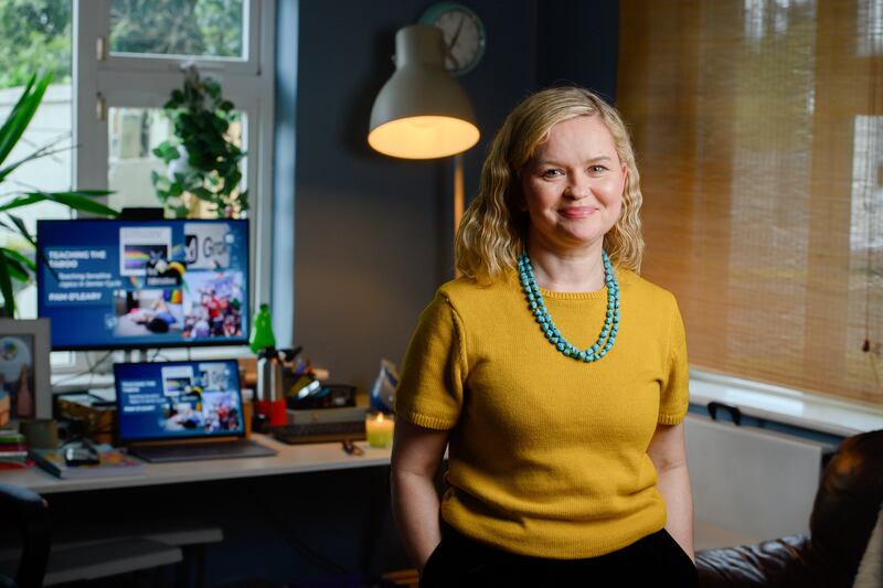 Pam O’Leary of Let's Talk SPHE, in Cork. Photograph: Daragh Mc Sweeney/Provision