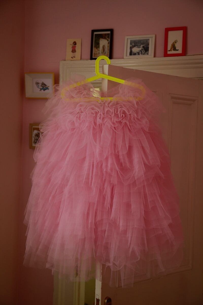 Dress detail. Photograph Nick Bradshaw