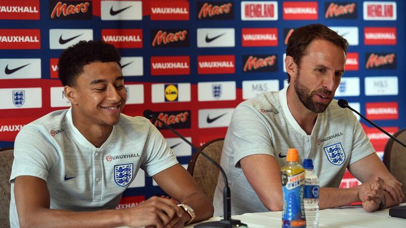 Jesse Lingard is set to start England’s friendly against Nigeria. Photograph: Glyn Kirk/AFP