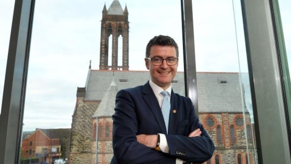 Mr Mooney, who won the EY Entrepreneur of the Year award last year, has led Kainos since 2001