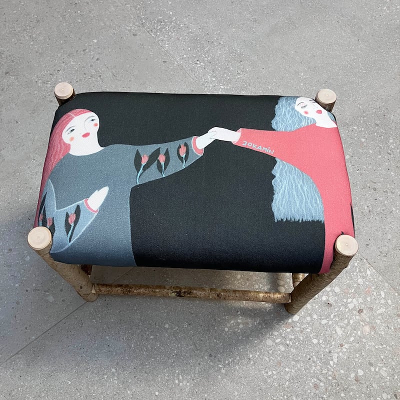 Blossom Stool by Green Wood Chairs