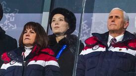 Kim Jong-un’s sister outshines Pence at Winter Olympics